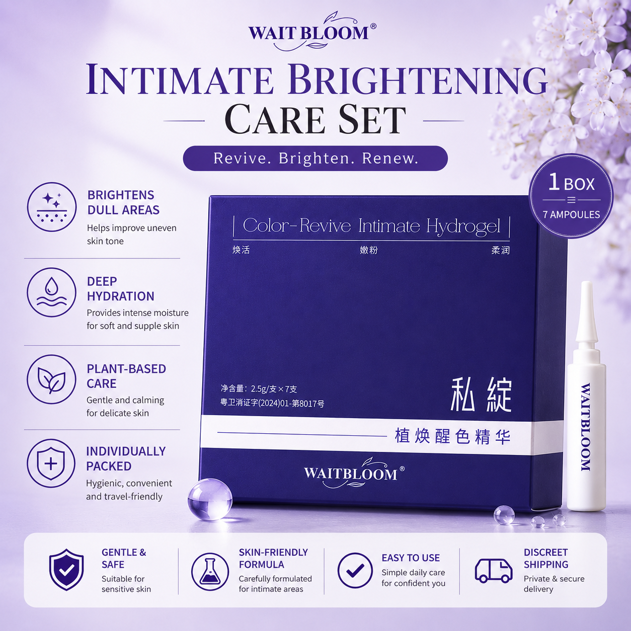 Wait Bloom — Intimate Care You Can Trust